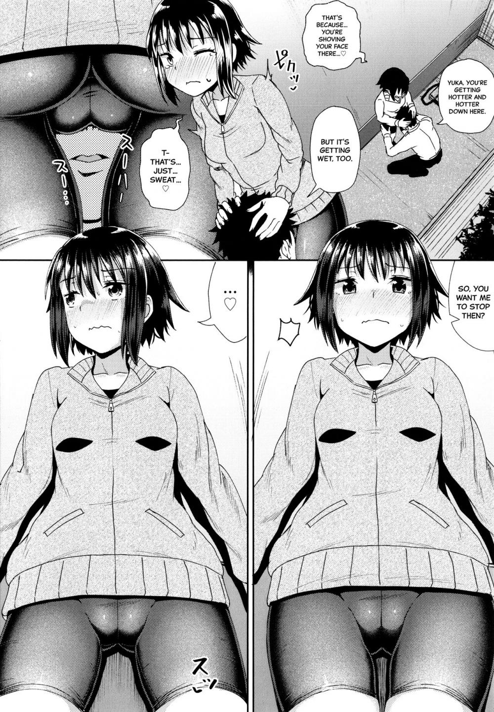 Hentai Manga Comic-My Kouhai gf and her Tight-Fitting Spats-Read-6